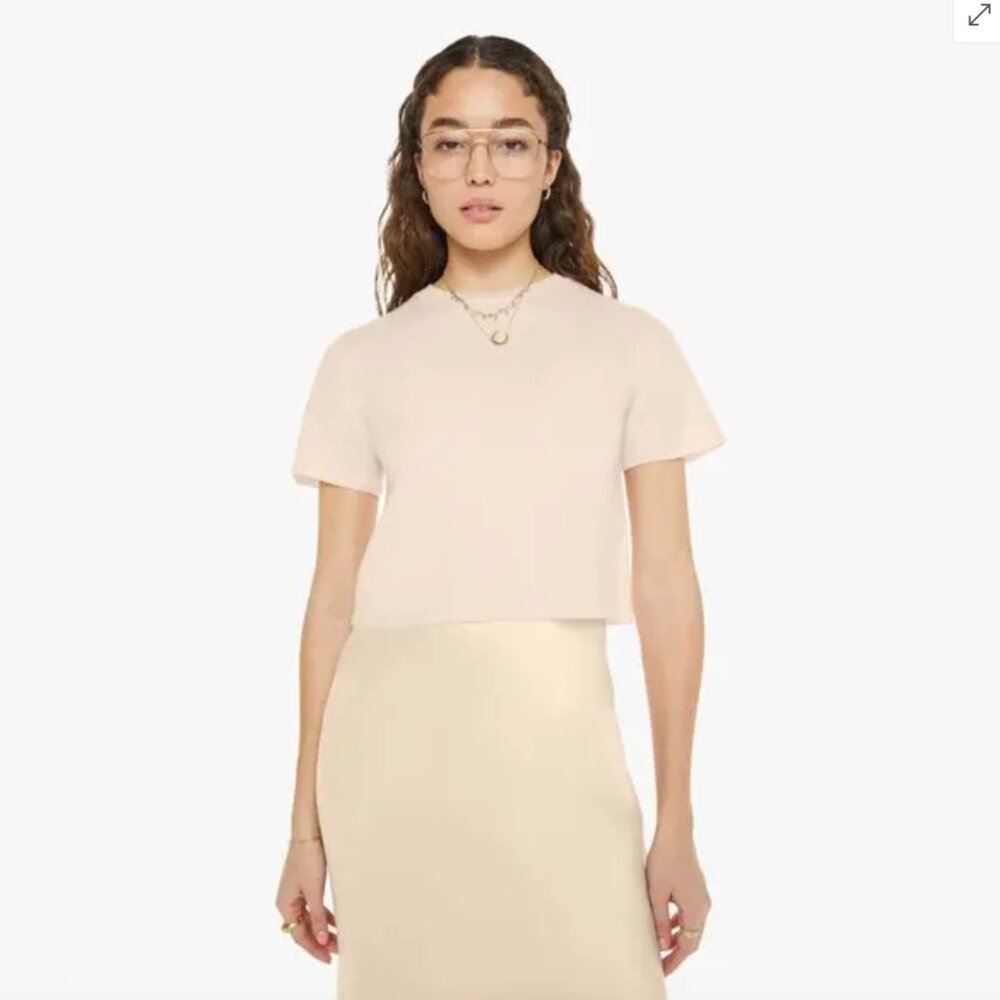 Sablyn Charleston Relaxed Cashmere T-shirt - Mallow